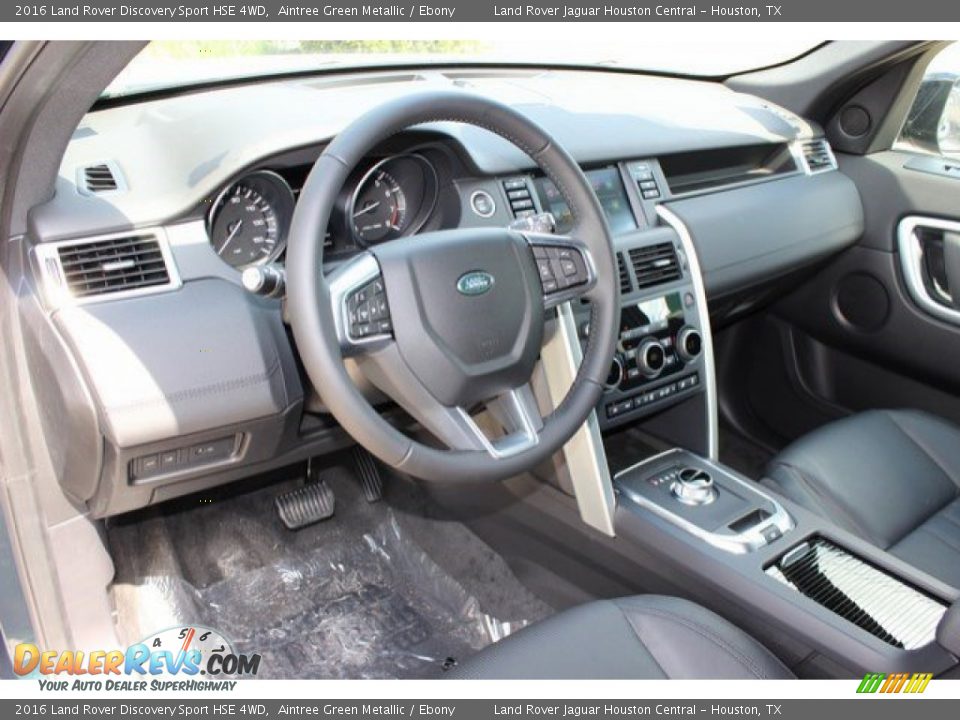 Ebony Interior - 2016 Land Rover Discovery Sport HSE 4WD Photo #19