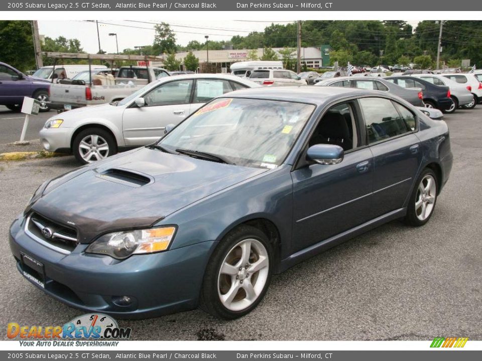 2005 Subaru Legacy 2.5 GT Sedan Atlantic Blue Pearl / Charcoal Black Photo #1
