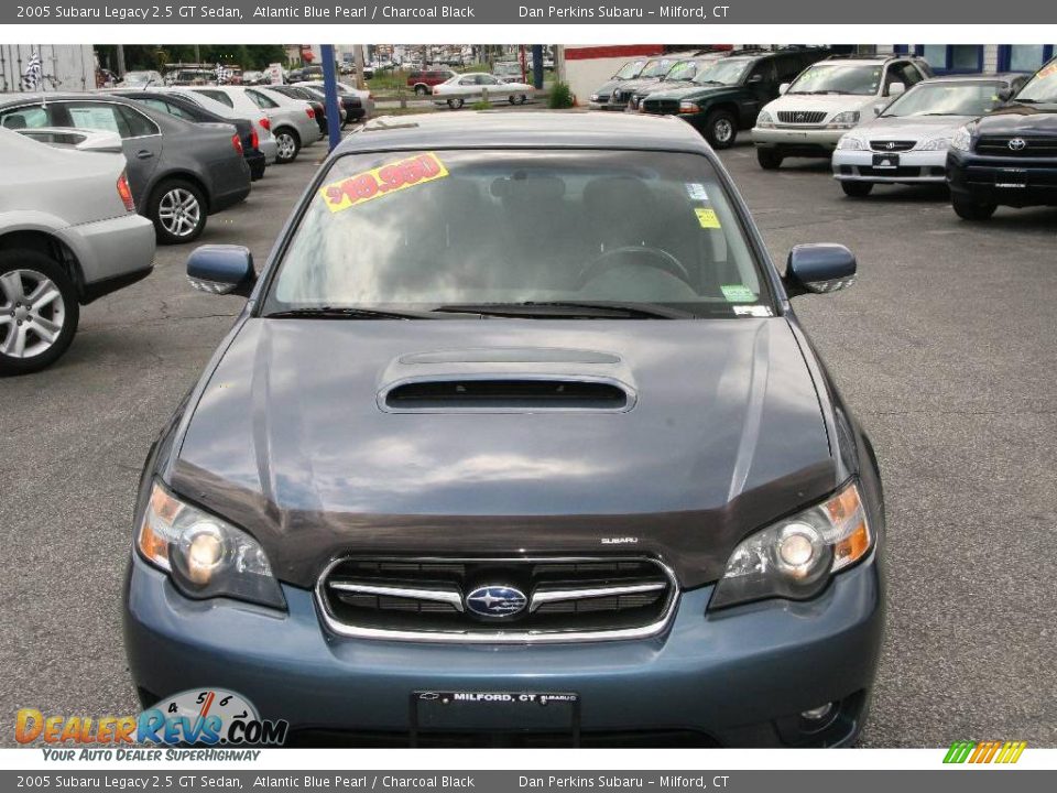 2005 Subaru Legacy 2.5 GT Sedan Atlantic Blue Pearl / Charcoal Black Photo #2