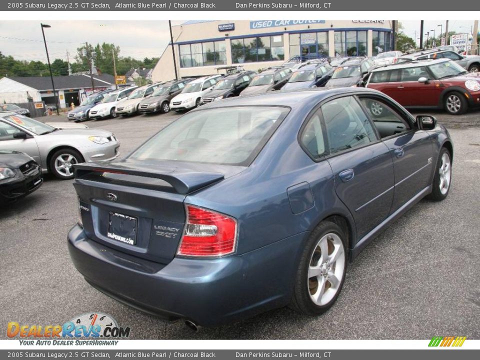 2005 Subaru Legacy 2.5 GT Sedan Atlantic Blue Pearl / Charcoal Black Photo #5