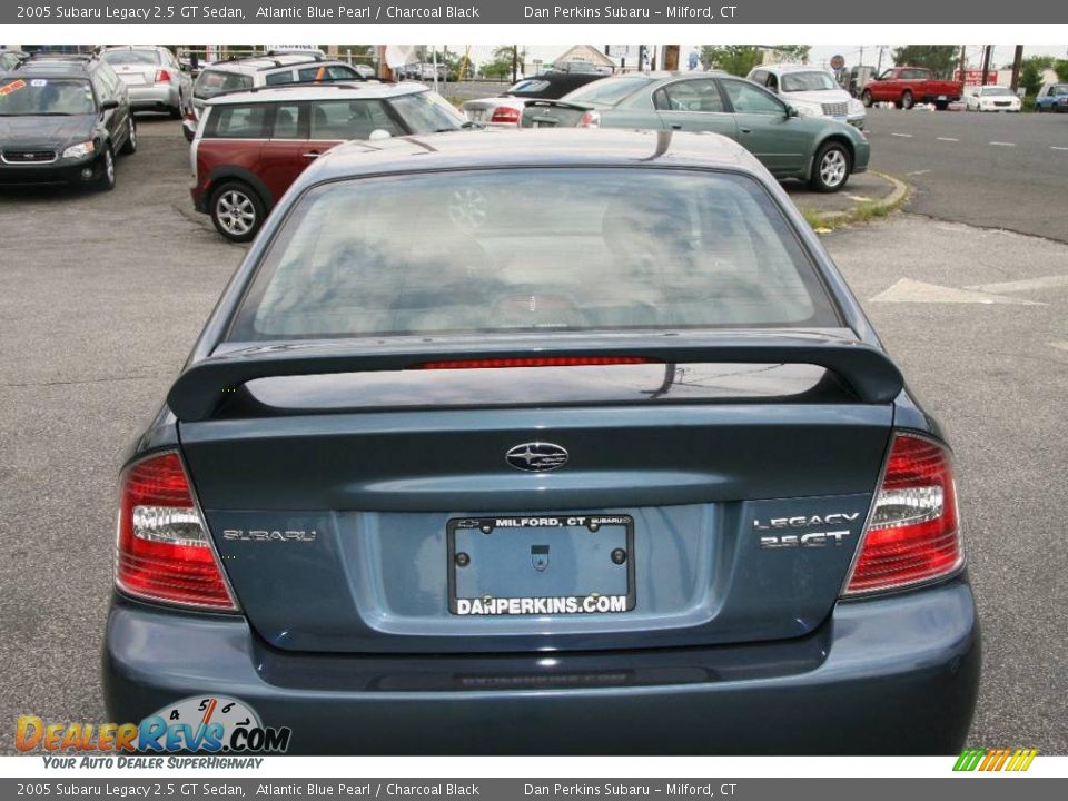 2005 Subaru Legacy 2.5 GT Sedan Atlantic Blue Pearl / Charcoal Black Photo #6
