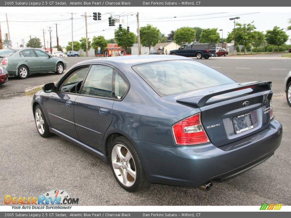 2005 Subaru Legacy 2.5 GT Sedan Atlantic Blue Pearl / Charcoal Black Photo #7