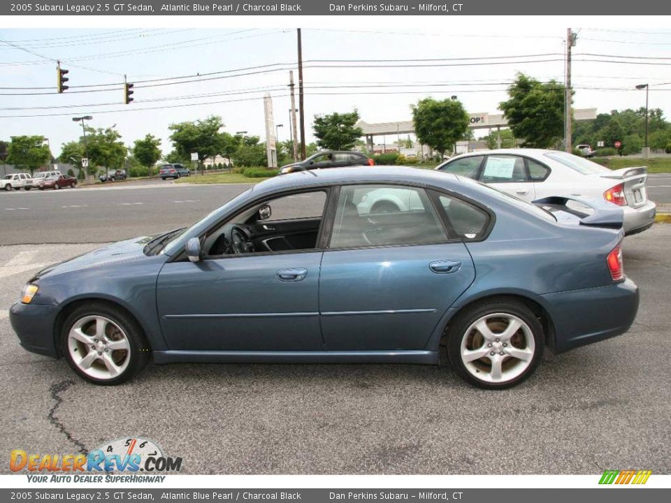 2005 Subaru Legacy 2.5 GT Sedan Atlantic Blue Pearl / Charcoal Black Photo #8