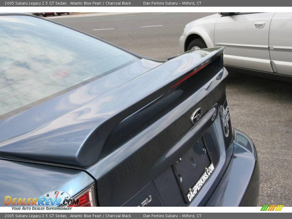 2005 Subaru Legacy 2.5 GT Sedan Atlantic Blue Pearl / Charcoal Black Photo #9