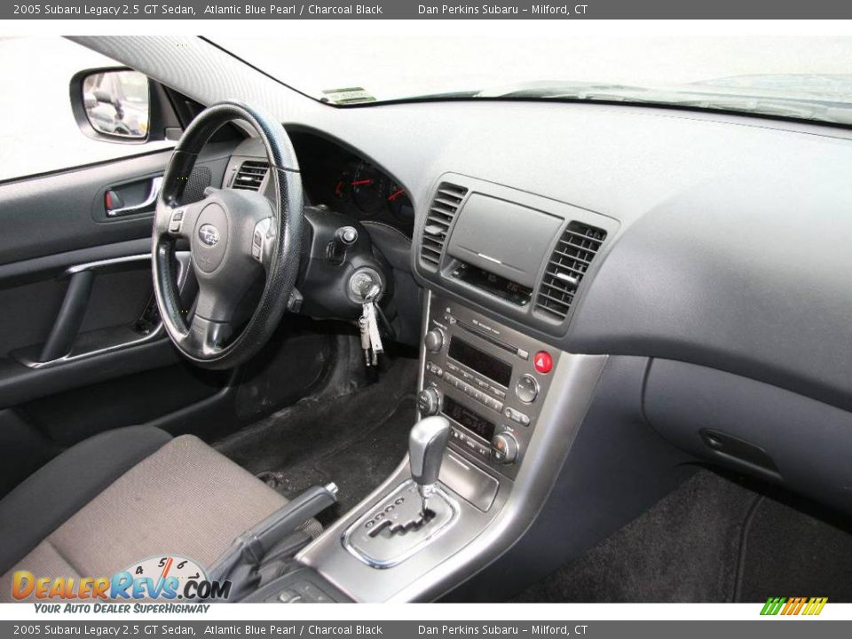 2005 Subaru Legacy 2.5 GT Sedan Atlantic Blue Pearl / Charcoal Black Photo #10
