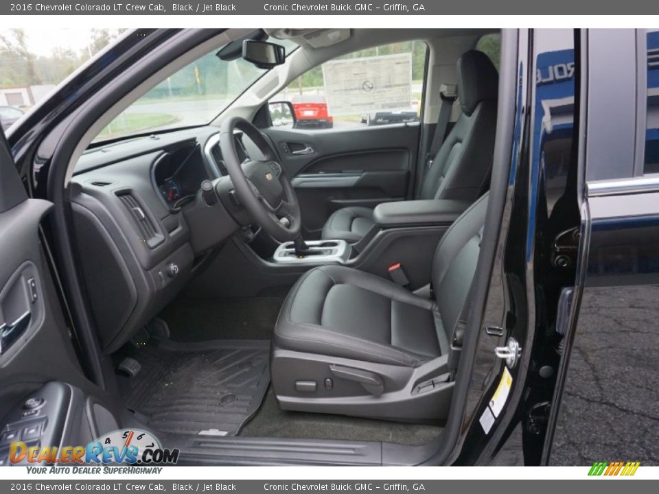 2016 Chevrolet Colorado LT Crew Cab Black / Jet Black Photo #9