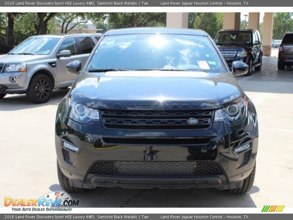 2016 Land Rover Discovery Sport HSE Luxury 4WD Santorini Black Metallic / Tan Photo #5