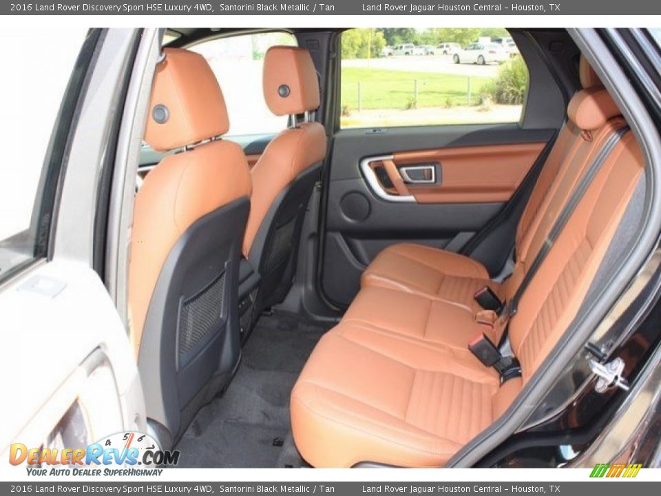 2016 Land Rover Discovery Sport HSE Luxury 4WD Santorini Black Metallic / Tan Photo #16