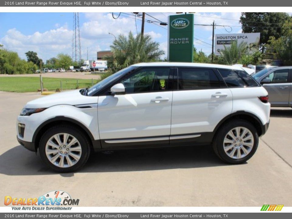 2016 Land Rover Range Rover Evoque HSE Fuji White / Ebony/Ebony Photo #7