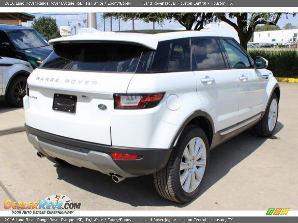 2016 Land Rover Range Rover Evoque HSE Fuji White / Ebony/Ebony Photo #10