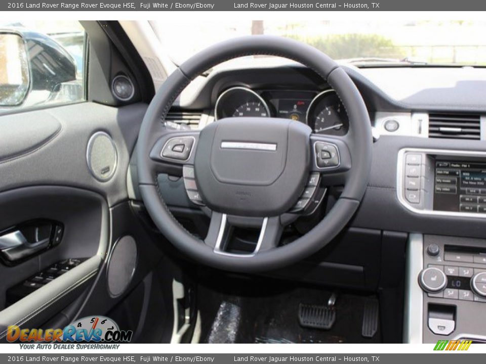 2016 Land Rover Range Rover Evoque HSE Fuji White / Ebony/Ebony Photo #16
