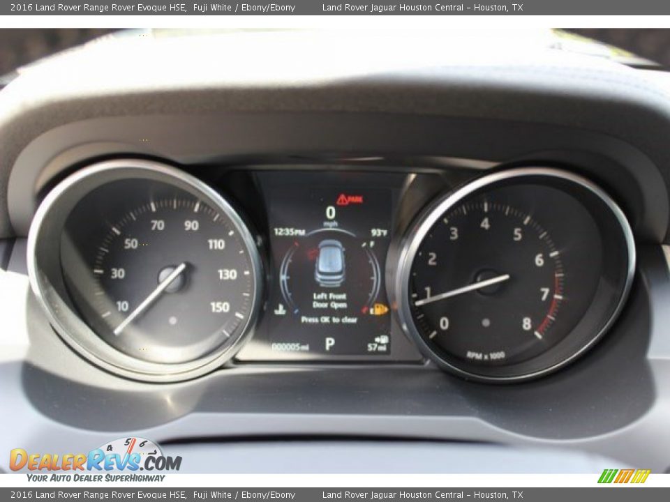 2016 Land Rover Range Rover Evoque HSE Fuji White / Ebony/Ebony Photo #20