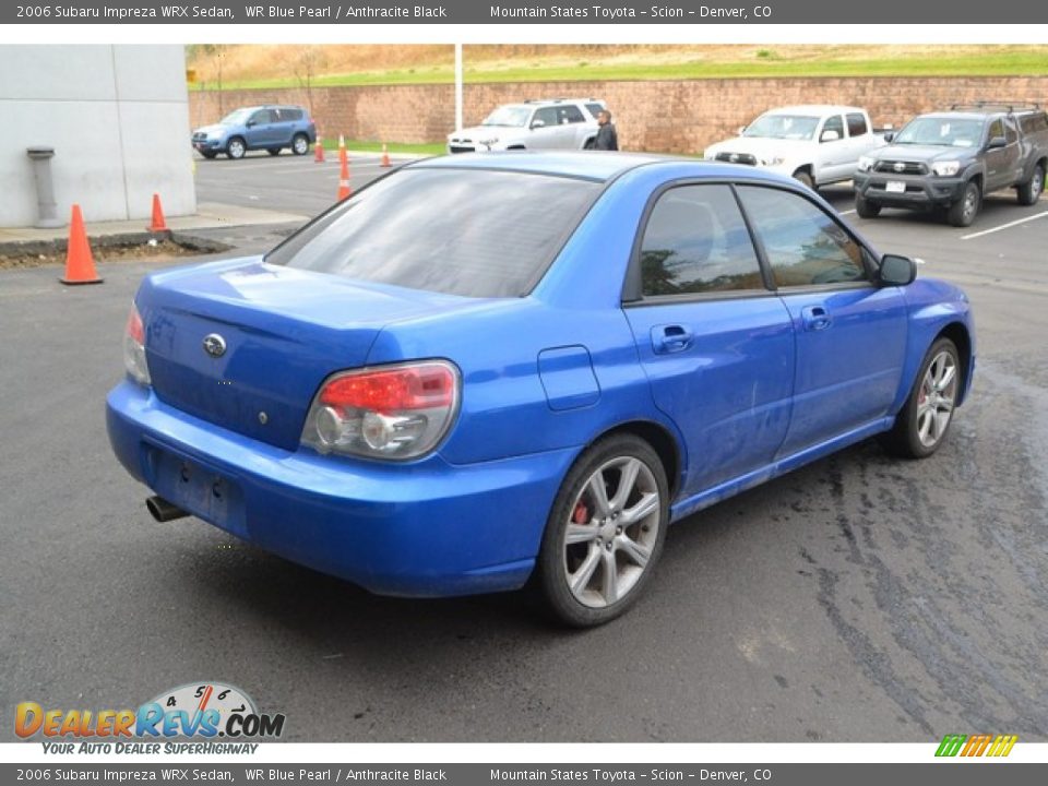 2006 Subaru Impreza WRX Sedan WR Blue Pearl / Anthracite Black Photo #2
