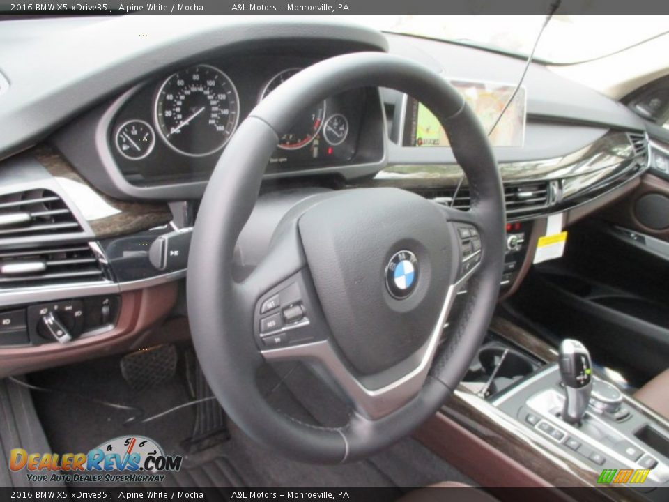 Dashboard of 2016 BMW X5 xDrive35i Photo #14