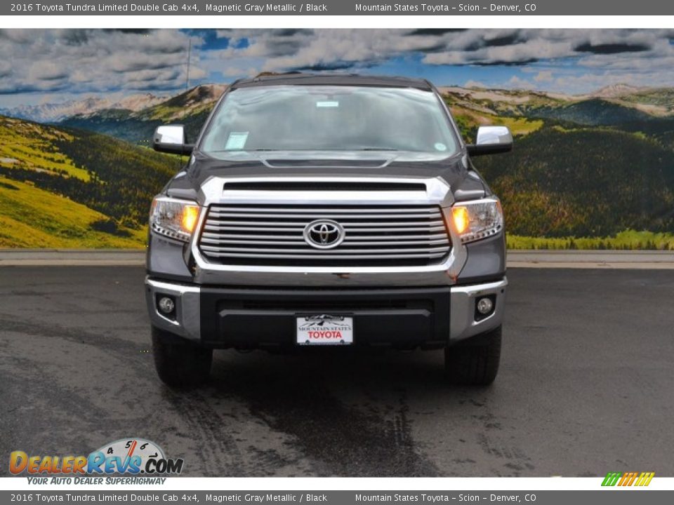 2016 Toyota Tundra Limited Double Cab 4x4 Magnetic Gray Metallic / Black Photo #2