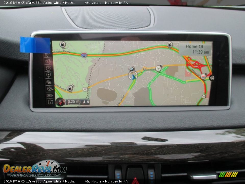 Navigation of 2016 BMW X5 xDrive35i Photo #16