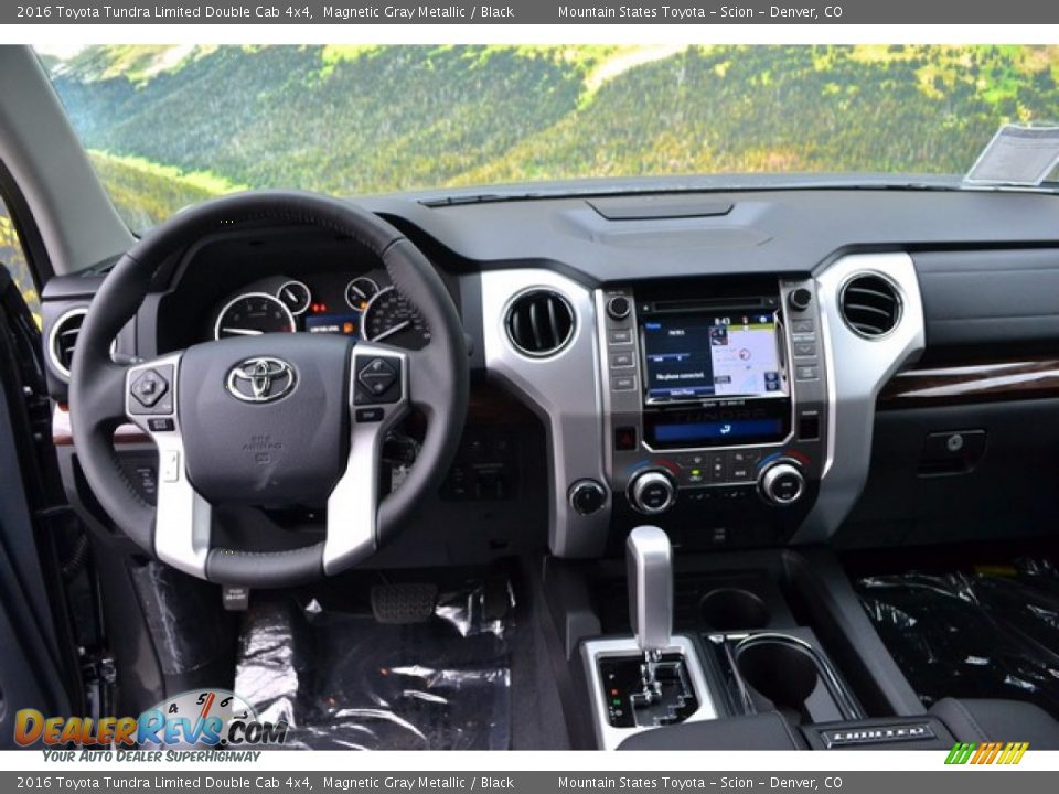 2016 Toyota Tundra Limited Double Cab 4x4 Magnetic Gray Metallic / Black Photo #6