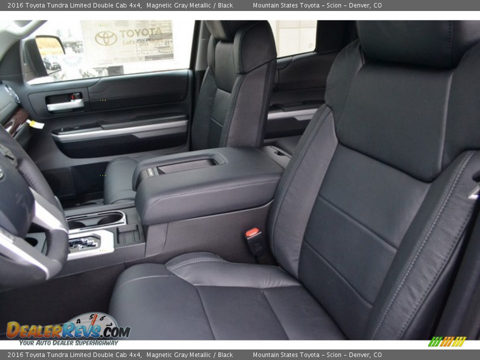 2016 Toyota Tundra Limited Double Cab 4x4 Magnetic Gray Metallic / Black Photo #8