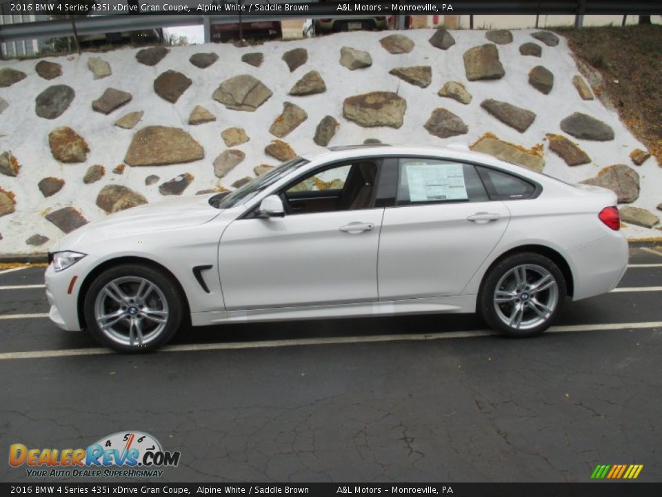 Alpine White 2016 BMW 4 Series 435i xDrive Gran Coupe Photo #2