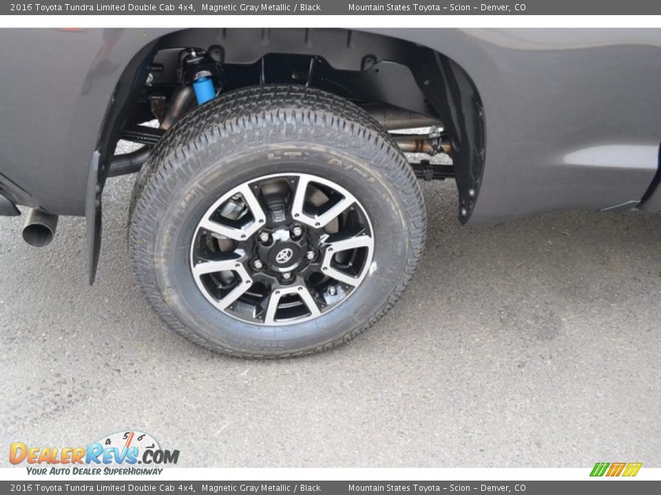 2016 Toyota Tundra Limited Double Cab 4x4 Magnetic Gray Metallic / Black Photo #11