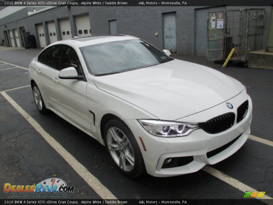 Front 3/4 View of 2016 BMW 4 Series 435i xDrive Gran Coupe Photo #7