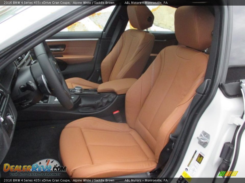 Front Seat of 2016 BMW 4 Series 435i xDrive Gran Coupe Photo #11