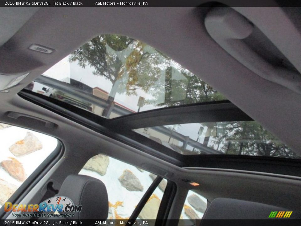2016 BMW X3 xDrive28i Jet Black / Black Photo #9