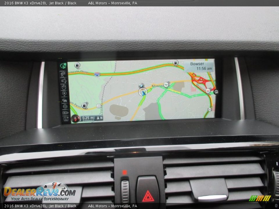 2016 BMW X3 xDrive28i Jet Black / Black Photo #15