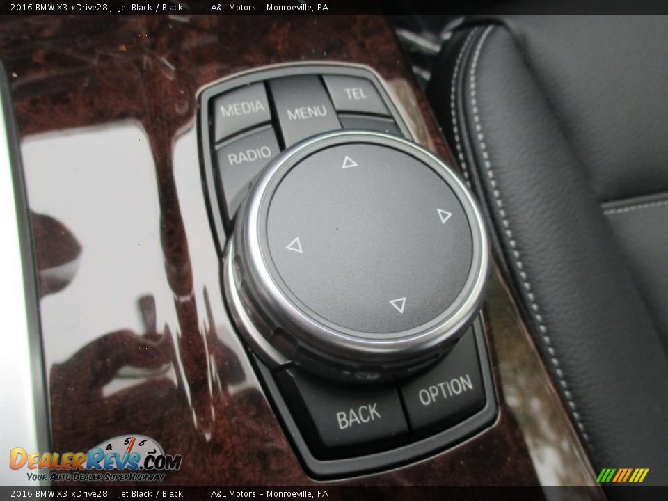 2016 BMW X3 xDrive28i Jet Black / Black Photo #16
