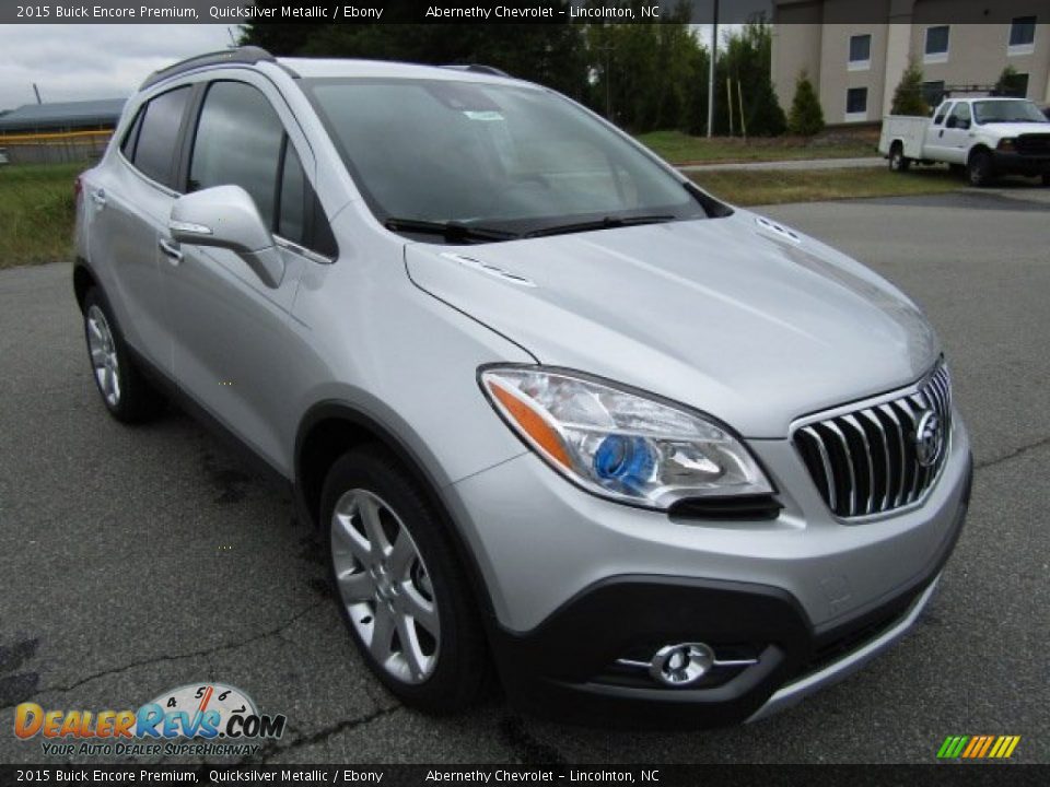 2015 Buick Encore Premium Quicksilver Metallic / Ebony Photo #1