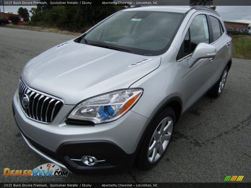 2015 Buick Encore Premium Quicksilver Metallic / Ebony Photo #2
