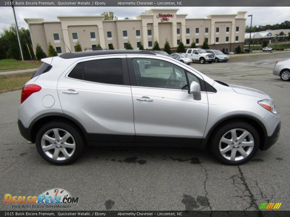 2015 Buick Encore Premium Quicksilver Metallic / Ebony Photo #6