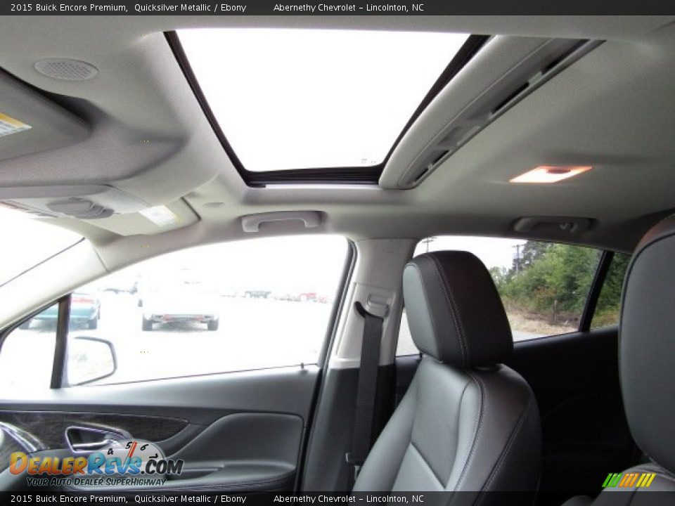 2015 Buick Encore Premium Quicksilver Metallic / Ebony Photo #9