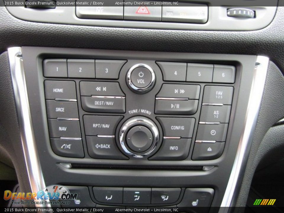 2015 Buick Encore Premium Quicksilver Metallic / Ebony Photo #12
