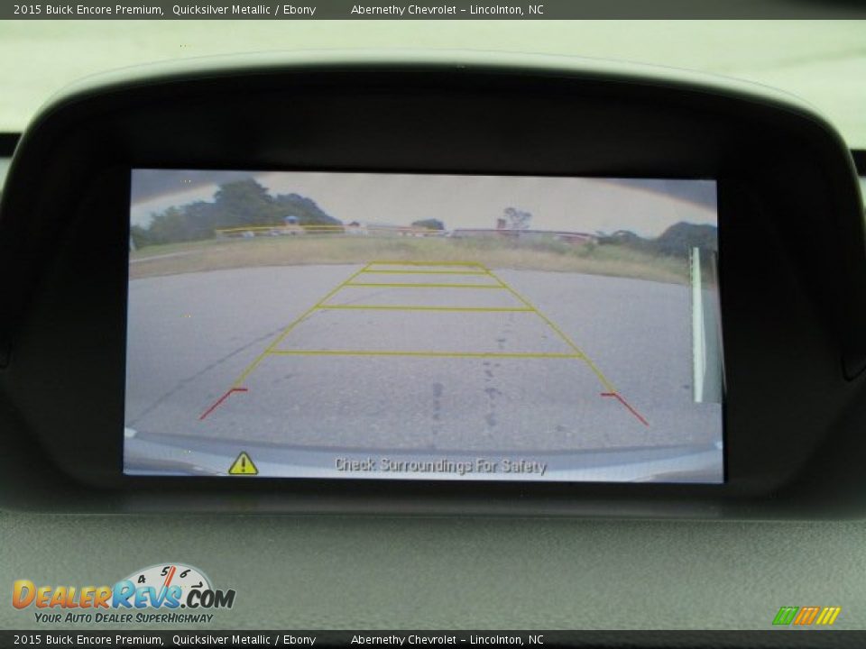 2015 Buick Encore Premium Quicksilver Metallic / Ebony Photo #14