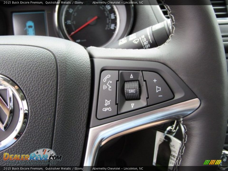 2015 Buick Encore Premium Quicksilver Metallic / Ebony Photo #15