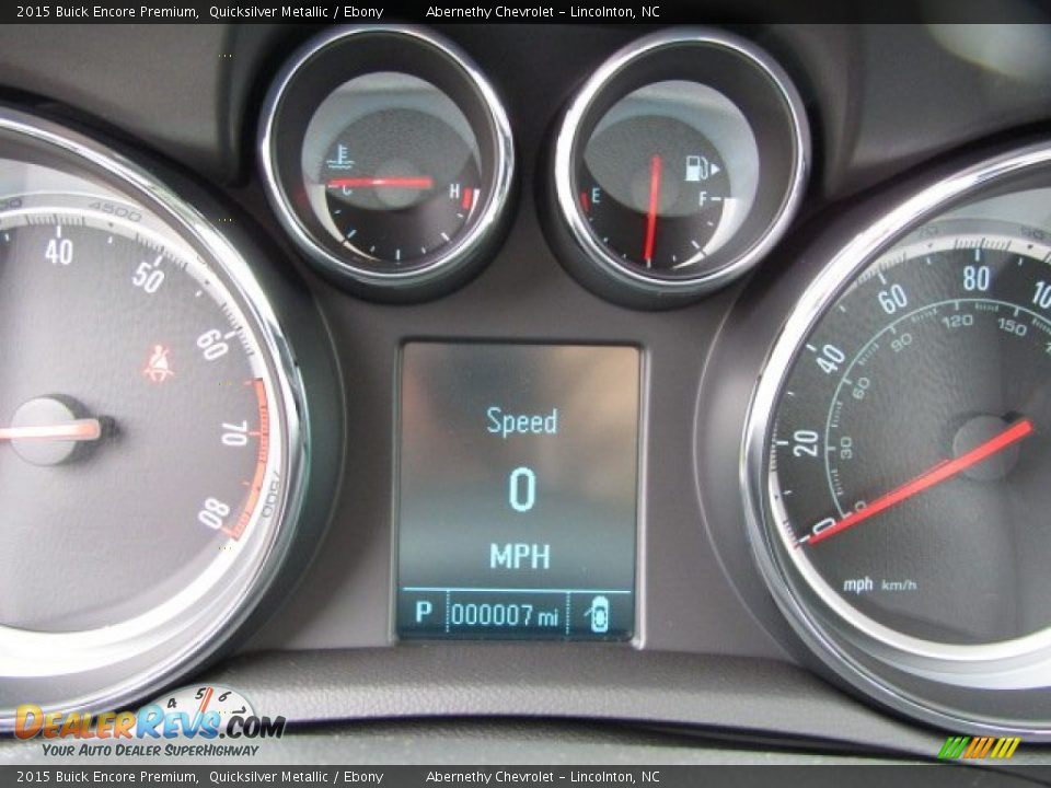 2015 Buick Encore Premium Quicksilver Metallic / Ebony Photo #16