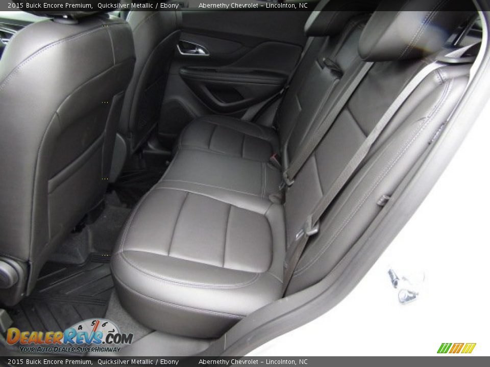 2015 Buick Encore Premium Quicksilver Metallic / Ebony Photo #17