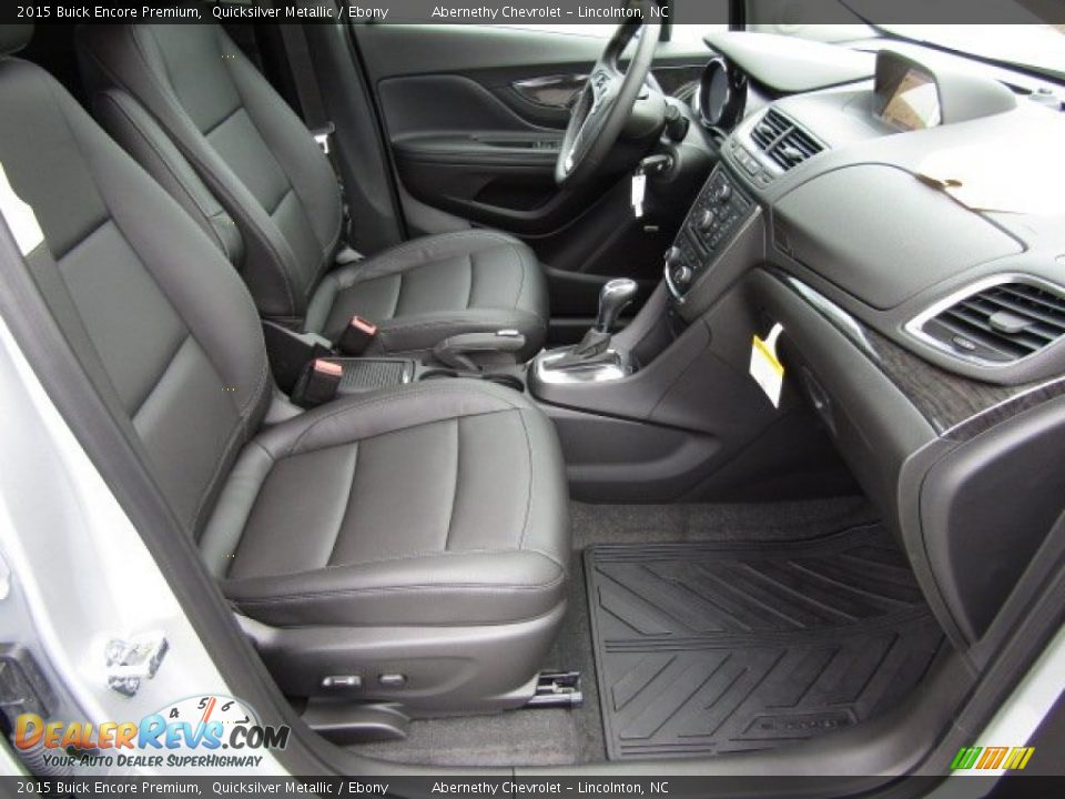 2015 Buick Encore Premium Quicksilver Metallic / Ebony Photo #19