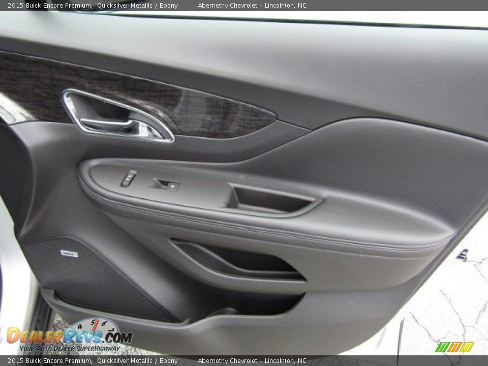 2015 Buick Encore Premium Quicksilver Metallic / Ebony Photo #20