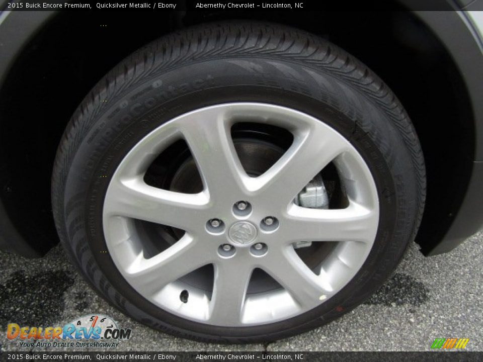 2015 Buick Encore Premium Quicksilver Metallic / Ebony Photo #21