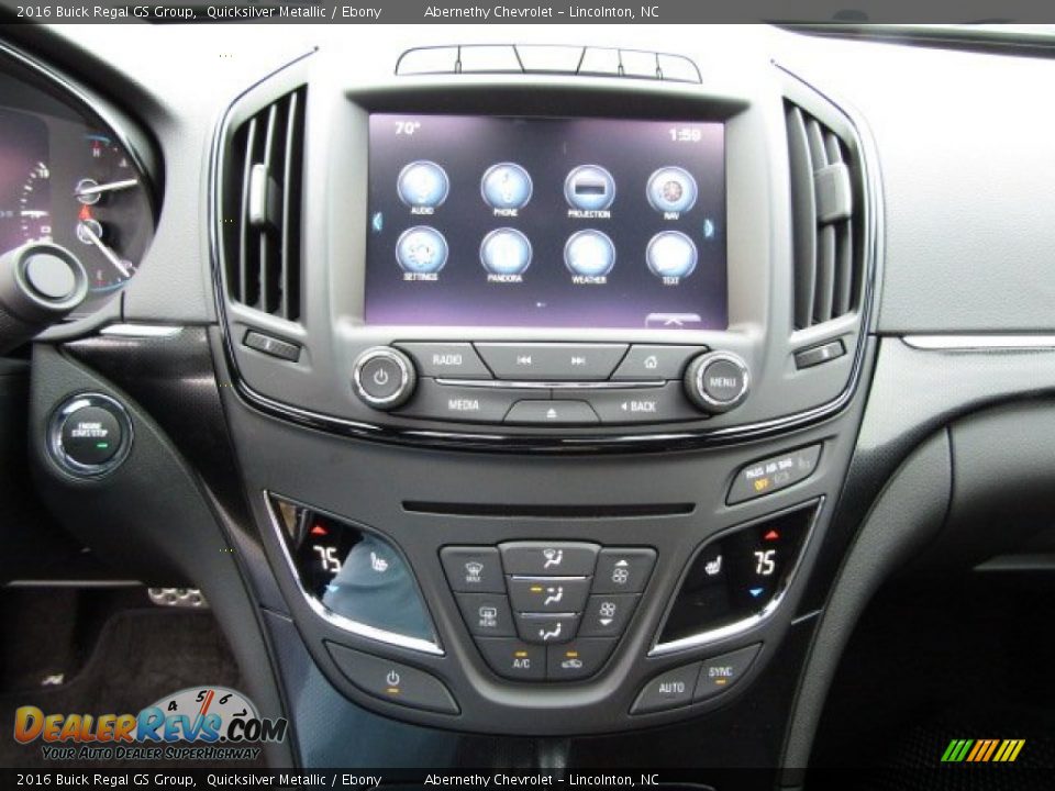 Controls of 2016 Buick Regal GS Group Photo #11