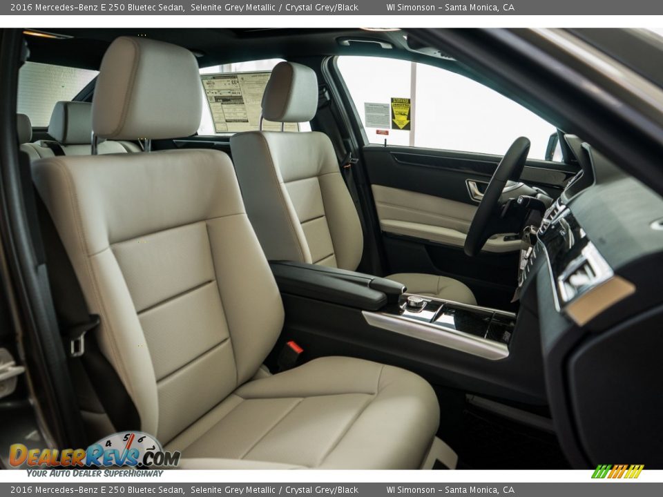 Front Seat of 2016 Mercedes-Benz E 250 Bluetec Sedan Photo #2