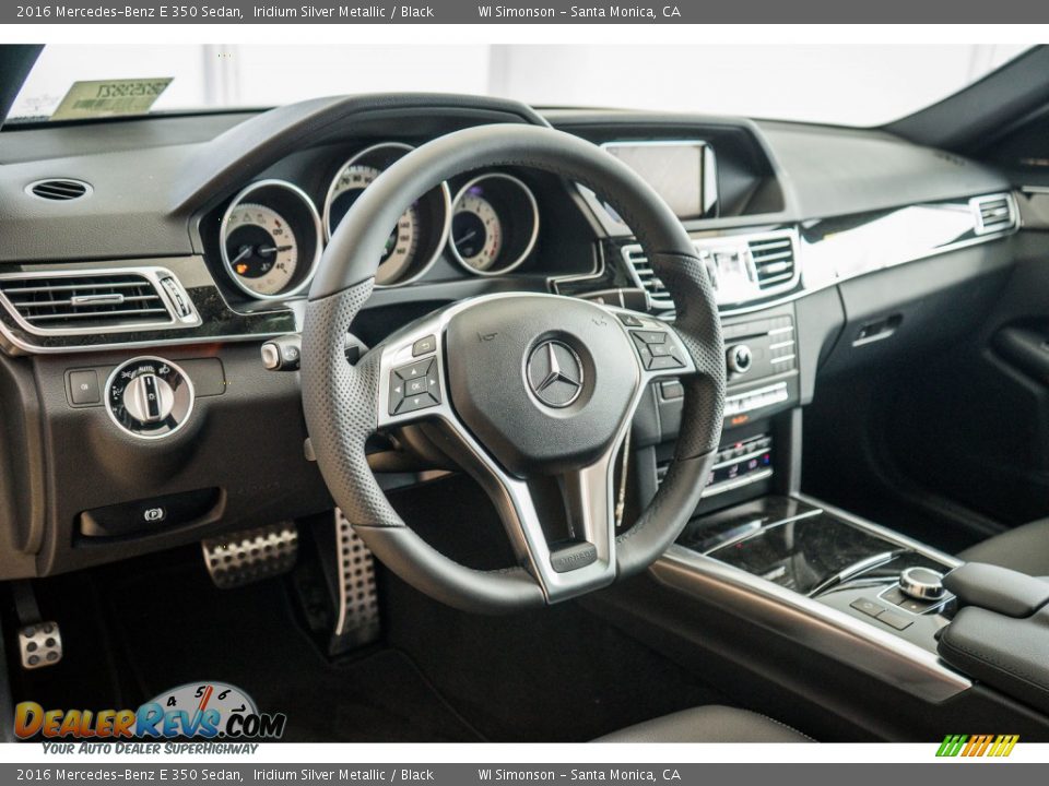 2016 Mercedes-Benz E 350 Sedan Iridium Silver Metallic / Black Photo #6