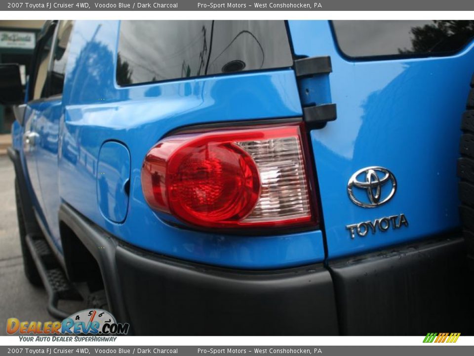 2007 Toyota FJ Cruiser 4WD Voodoo Blue / Dark Charcoal Photo #7