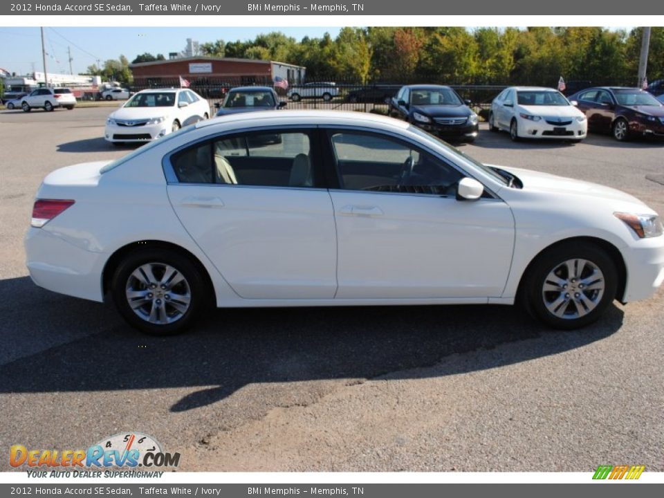 2012 Honda Accord SE Sedan Taffeta White / Ivory Photo #6