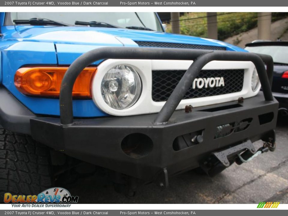 2007 Toyota FJ Cruiser 4WD Voodoo Blue / Dark Charcoal Photo #11