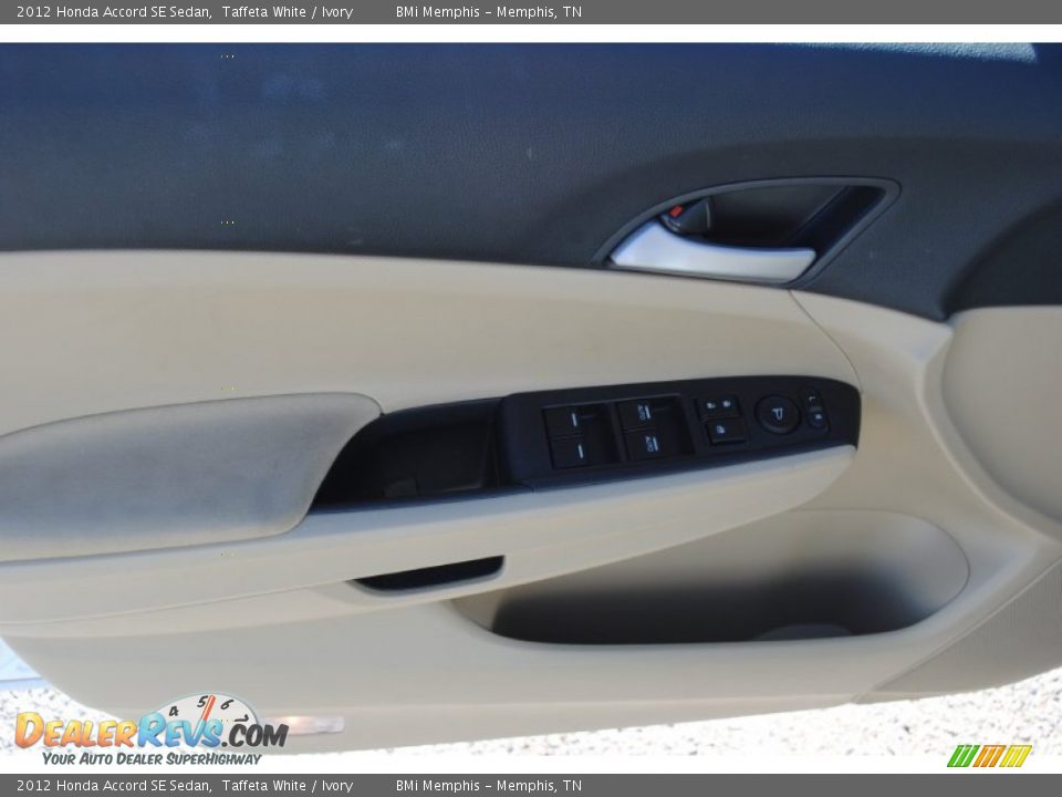 2012 Honda Accord SE Sedan Taffeta White / Ivory Photo #9
