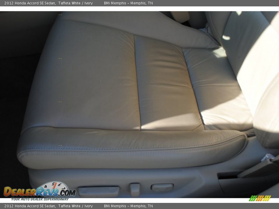 2012 Honda Accord SE Sedan Taffeta White / Ivory Photo #11