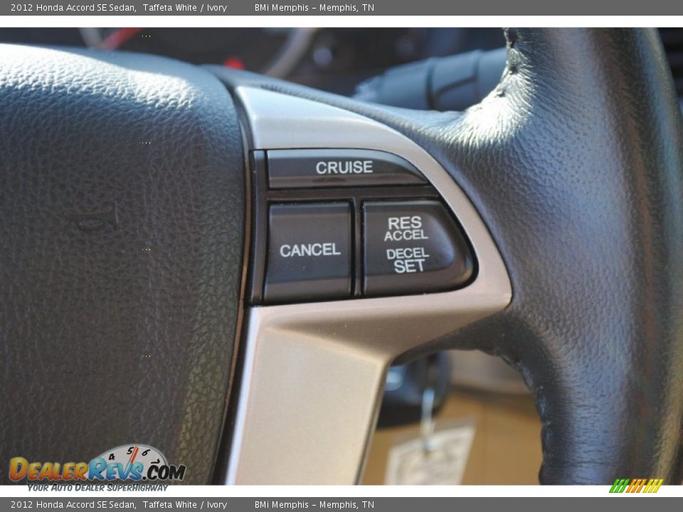 2012 Honda Accord SE Sedan Taffeta White / Ivory Photo #15